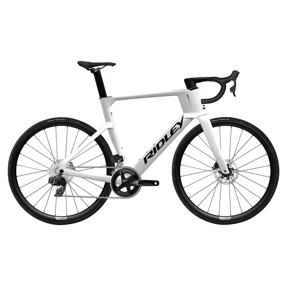 Ridley Noah 3.0 Rival Etap Axs 2025 Landeveissykkel, Pearl white / black