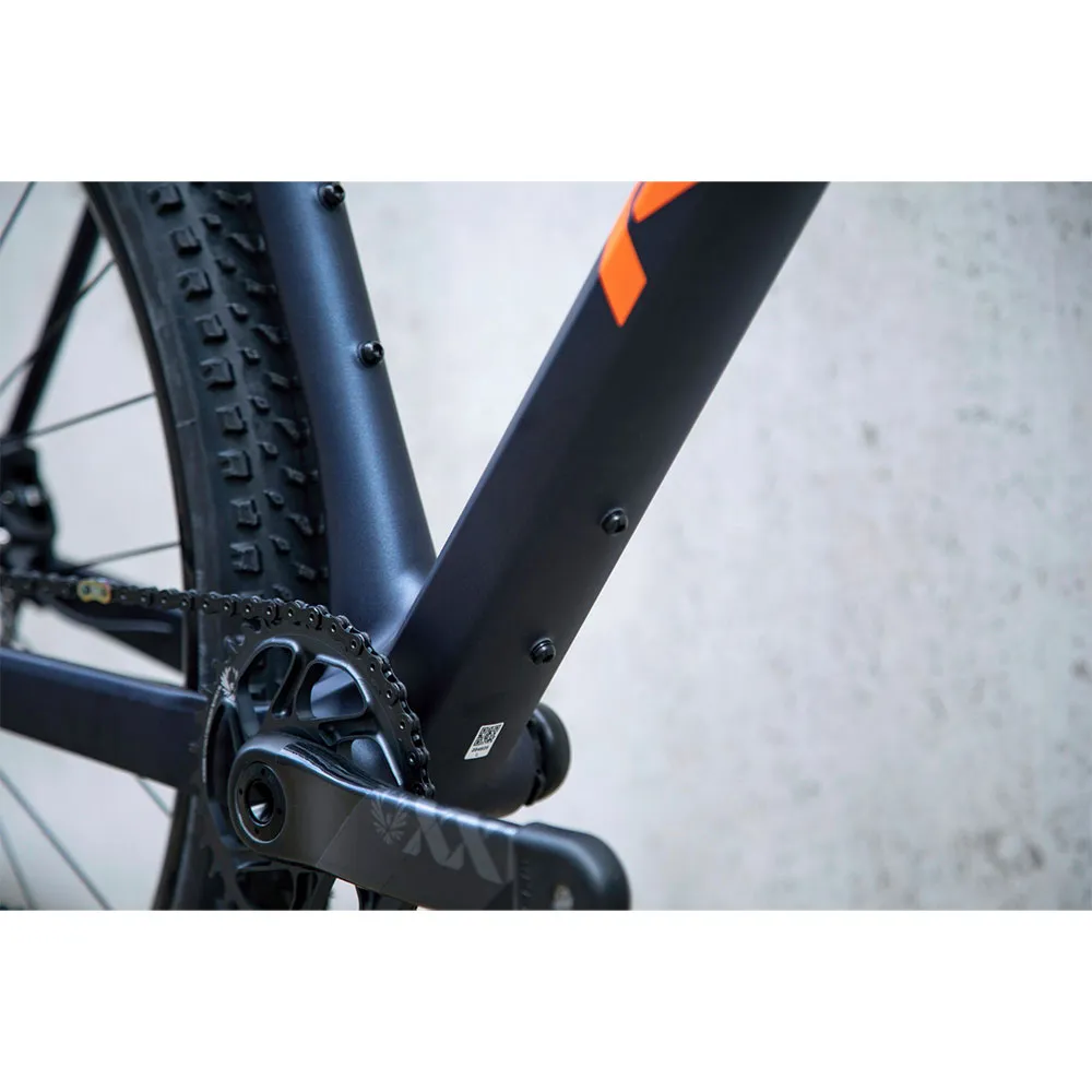 Ridley Probe Rs 29´´ X01 Eagle 2024 Terrengsykkel, Dark denim / orange, XL