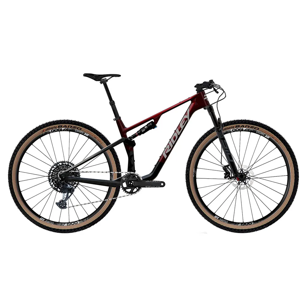 Ridley Raft Xc 29´´ Gx-x01 Eagle 2025 Terrengsykkel, Bourgogne red metallic / autumn grey / silver, L