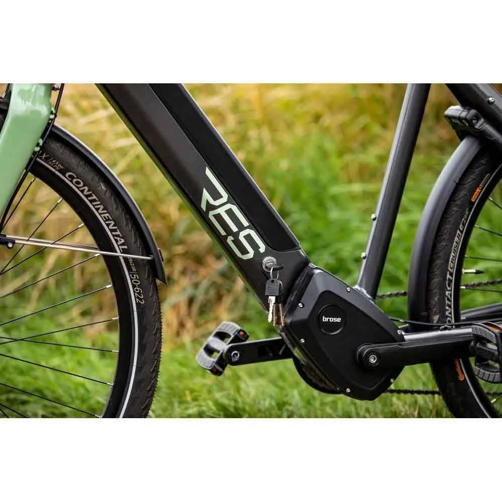 Ridley Res U800 Elektrisk Sykkel, Anthracite met / green, L, Elsykkel Ridley Res U800 Elektrisk Sykkel, Anthracite met / green, L, Elsykkel
