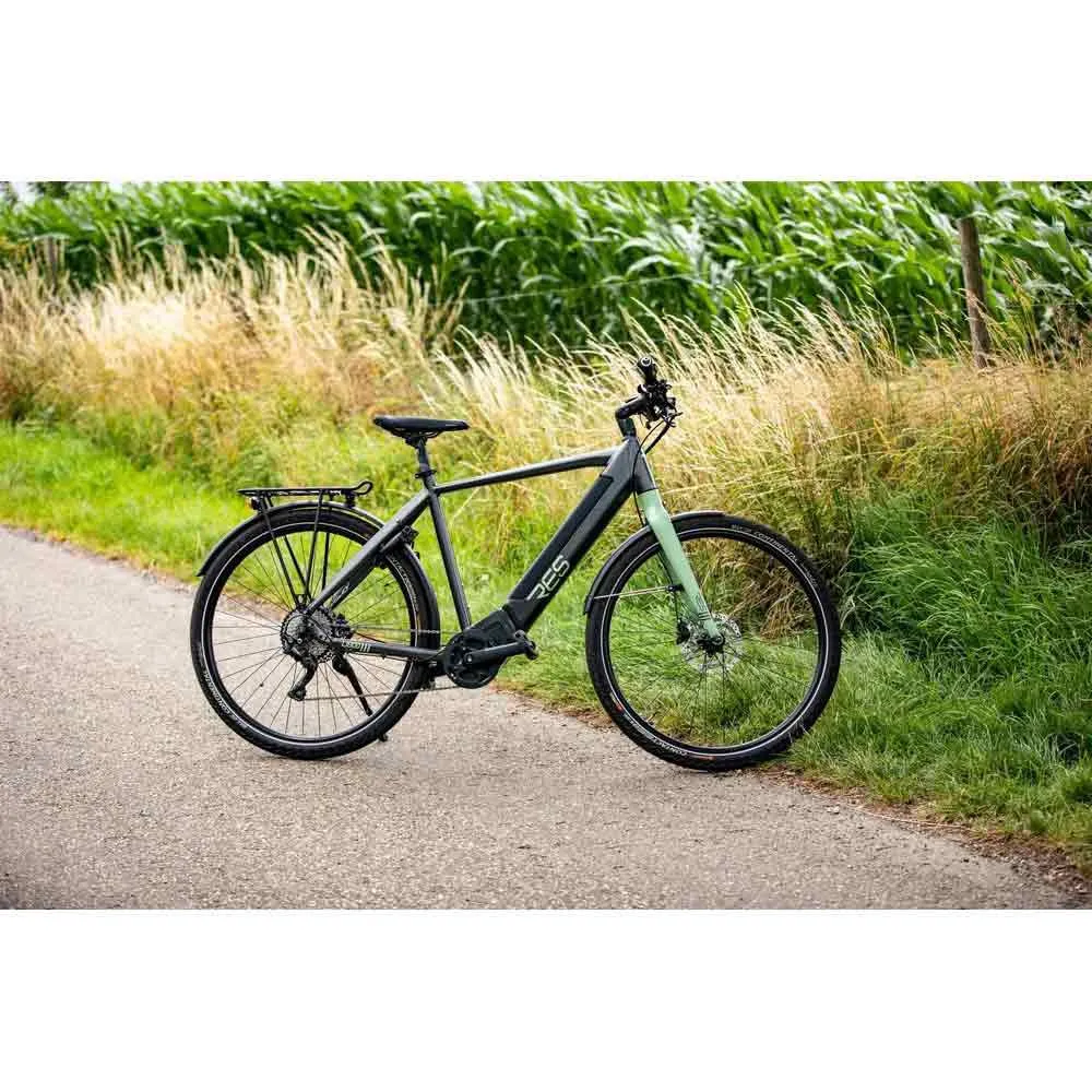 Ridley Res U800 Elektrisk Sykkel, Anthracite met / green, L, Elsykkel Ridley Res U800 Elektrisk Sykkel, Anthracite met / green, L, Elsykkel