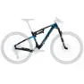 Ridley Sablo Fs C Mtb-ramme, Black metallic / blue, XL