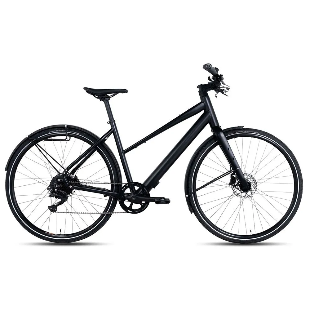 Ridley Urbx Mixte Deore10 2024 E-sykkel, Black, S, 360Wh, Elsykkel Ridley Urbx Mixte Deore10 2024 E-sykkel, Black, S, 360Wh, Elsykkel