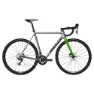 Silver / black / apple green