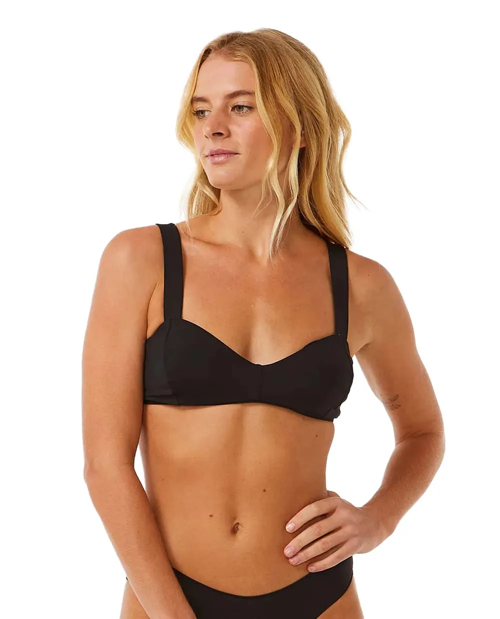 Rip Curl Classic Surf D-DD Bikini Top, Black, L Rip Curl Classic Surf D-DD Bikini Top, Black, L
