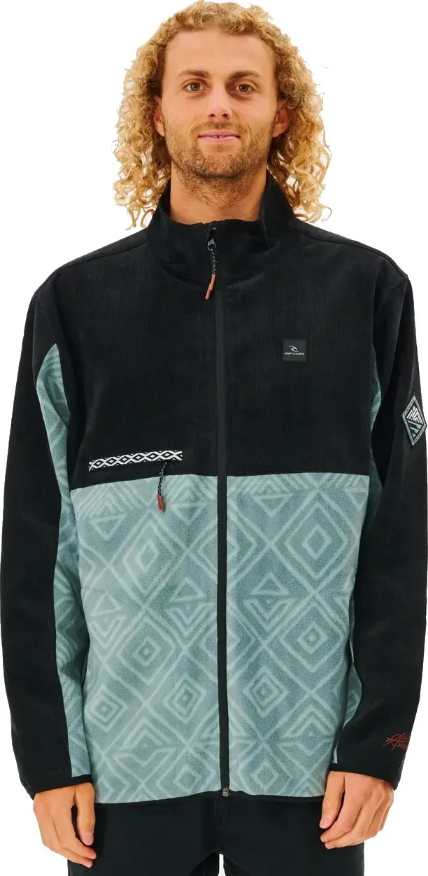 Rip Curl Men's Anti Series Journey Fleece, Mineral blue Rip Curl Men's Anti Series Journey Fleece, Mineral blue