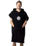 Rip Curl Men's Logo Hooded Towel, Black