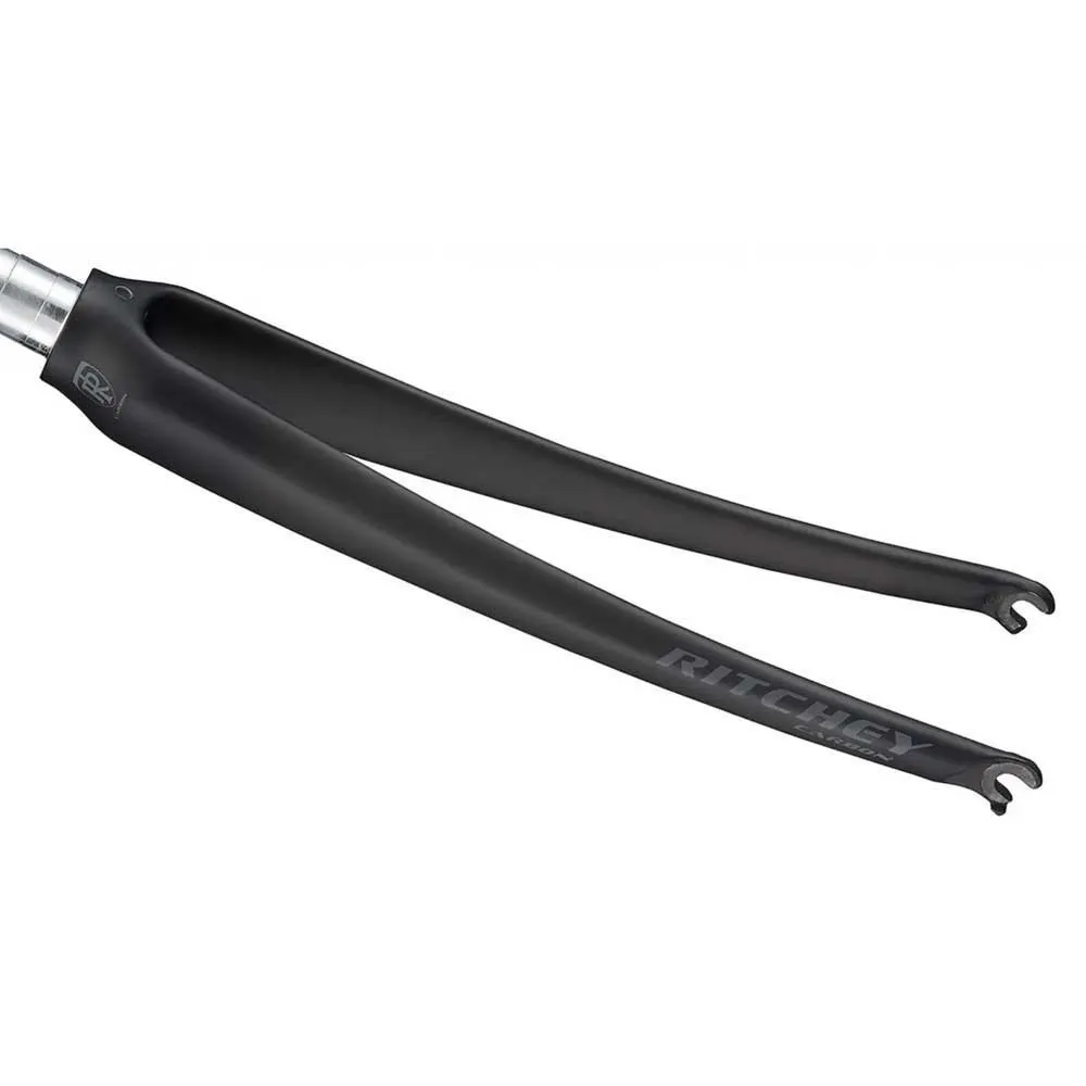 Ritchey Comp Carbon 1´´ 9x100 Mm Qr 43 Offset Veikgaffel, Matte black, 28" - 700C, Rigid Ritchey Comp Carbon 1´´ 9x100 Mm Qr 43 Offset Veikgaffel, Matte black, 28" - 700C, Rigid