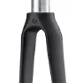 Ritchey Comp Carbon 1´´ 9x100 Mm Qr 43 Offset Veikgaffel, Matte black, 28" - 700C, Rigid