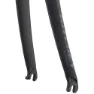 Ritchey Comp Carbon 1´´ 9x100 Mm Qr 43 Offset Veikgaffel, Matte black, 28" - 700C, Rigid