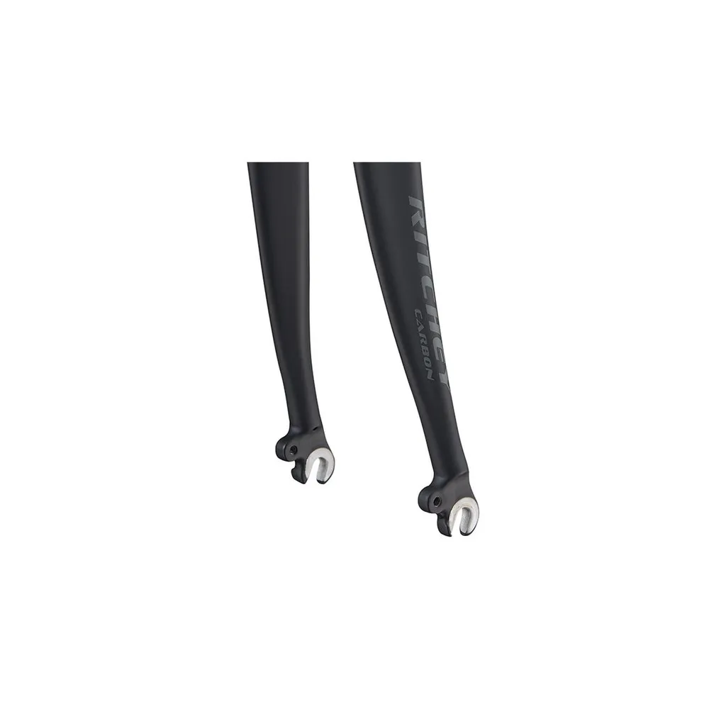 Ritchey Comp Carbon Cross 9x100 Mm 48 Offset Veikgaffel, Matte black, 28" - 700C, Rigid Ritchey Comp Carbon Cross 9x100 Mm 48 Offset Veikgaffel, Matte black, 28" - 700C, Rigid