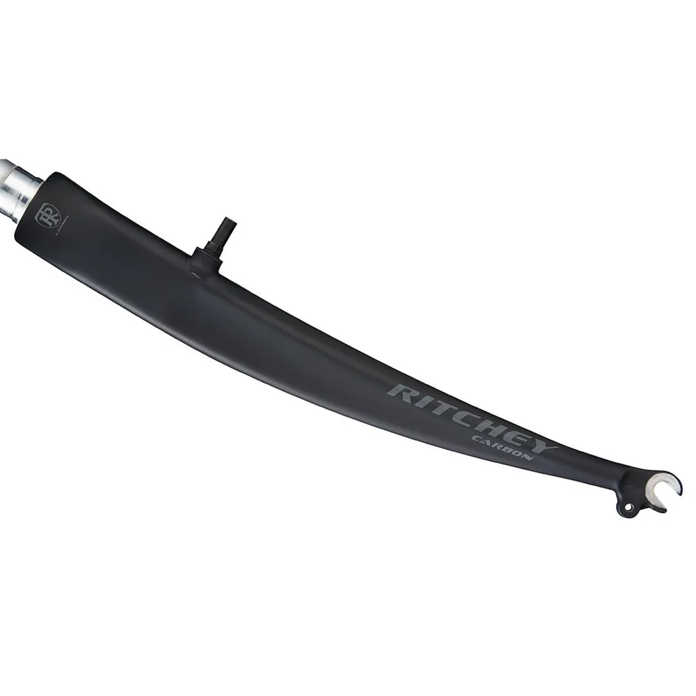Ritchey Comp Carbon Cross 9x100 Mm 48 Offset Veikgaffel, Matte black, 28" - 700C, Rigid Ritchey Comp Carbon Cross 9x100 Mm 48 Offset Veikgaffel, Matte black, 28" - 700C, Rigid
