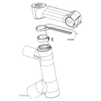 Ritchey Drop In Res 1 1/8-1 1/5 Logic E Styresystem Ritchey Drop In Res 1 1/8-1 1/5 Logic E Styresystem