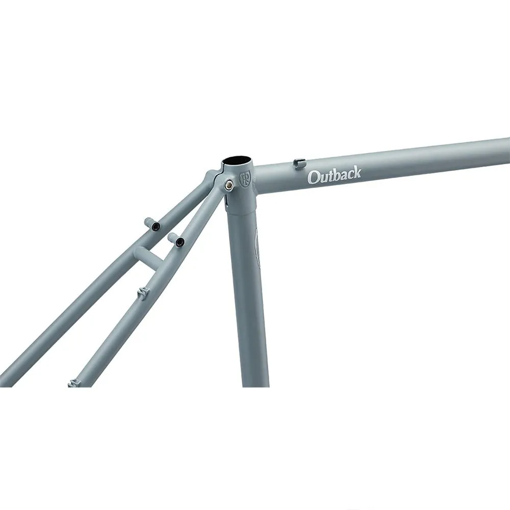 Ritchey Outback Di2 2024 Grusramme, Gray / white, XS Ritchey Outback Di2 2024 Grusramme, Gray / white, XS