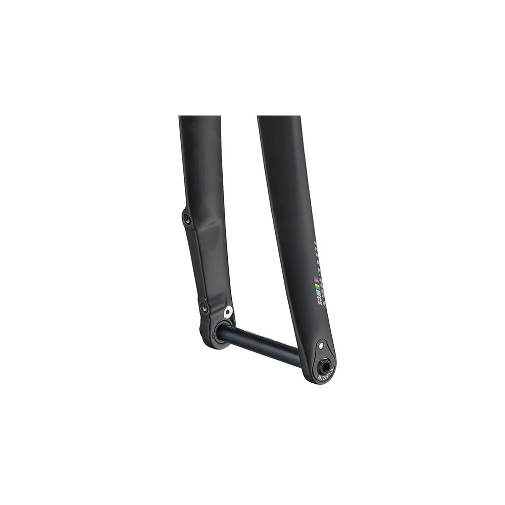 Ritchey Wcs Carbon Cross Disc Tapered 1-1/4´´ Flat Mount Veikgaffel, Matte black, 28" - 700C, Rigid Ritchey Wcs Carbon Cross Disc Tapered 1-1/4´´ Flat Mount Veikgaffel, Matte black, 28" - 700C, Rigid