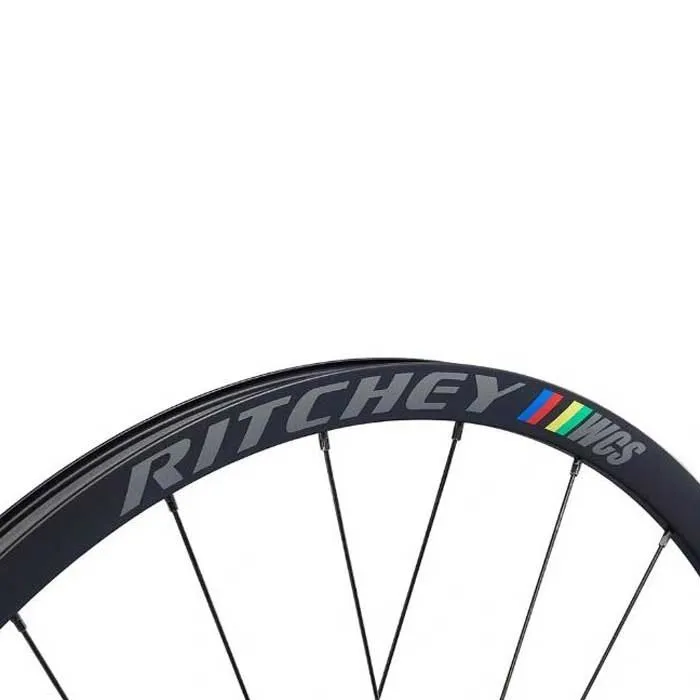 Ritchey Wcs Zeta Ta12 Disc Tubeless Landeveishjulsett, Black, 12 x 100 / 12 x 142mm, Shimano/Sram HG