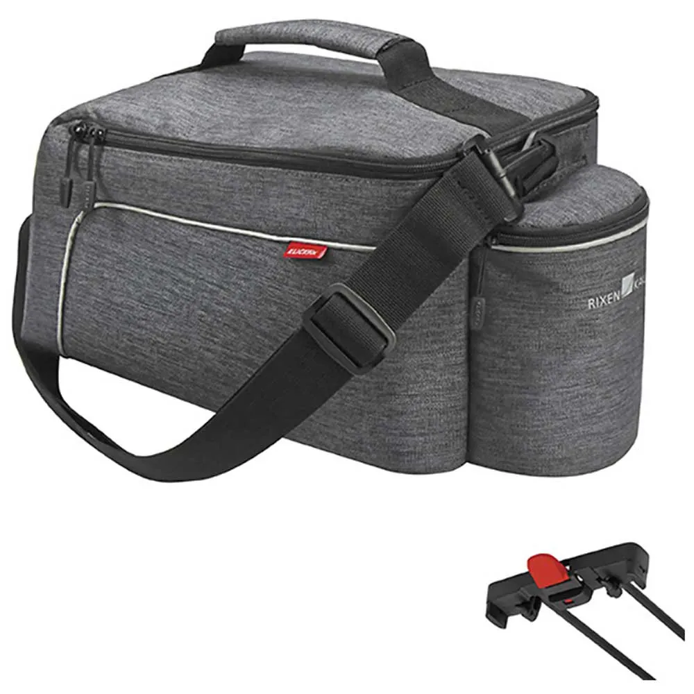 Rixen&kaul Rackpack Light Uniklever Klickfix Sykkelveske 8l, Grey, One Size Rixen&kaul Rackpack Light Uniklever Klickfix Sykkelveske 8l, Grey, One Size