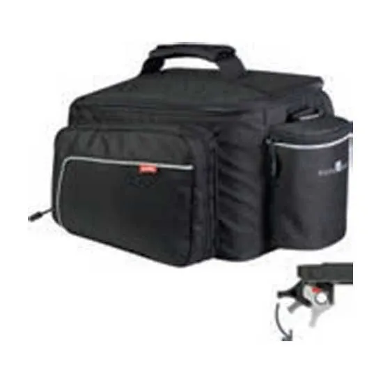 Rixen&kaul Rackpack Sport Uniklip 2 Sykkelveske 12l, Black, One Size
