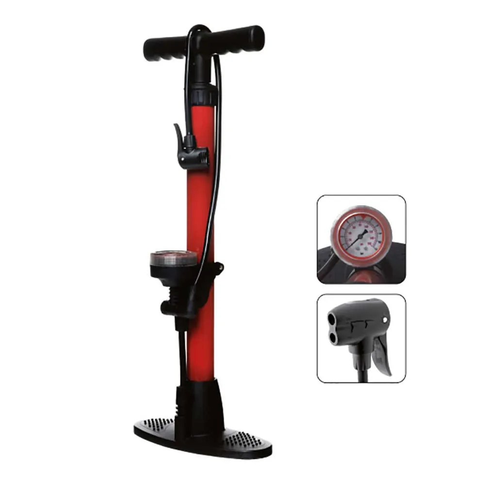 RMS Basic Sykkelpumpe, Red, 160psi
