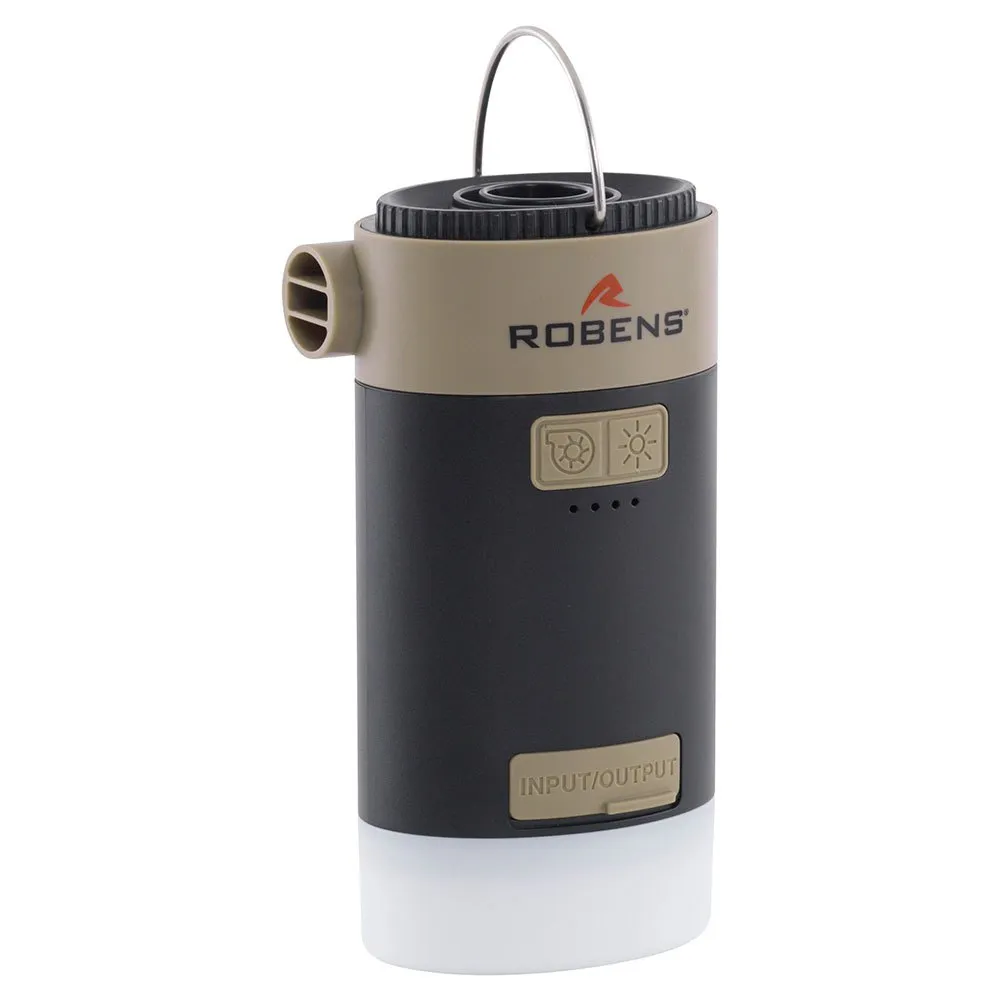 Robens Cornival 3in1 Elektrisk Luftpumpe, Khaki / black, One Size