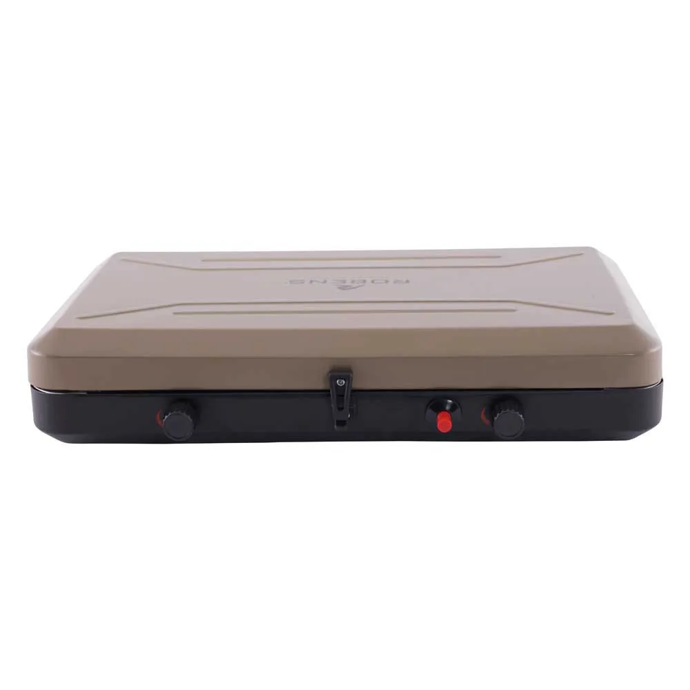 Robens Fire Hornet Basecamp Gasskomfyr For Camping 2 Brennere, Khaki, One Size