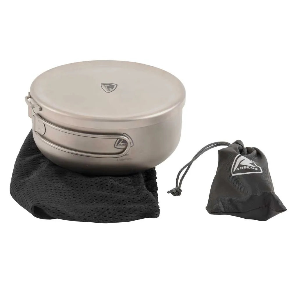 Robens Fire Midge Titanium Kjøkkensett, Brown, One Size