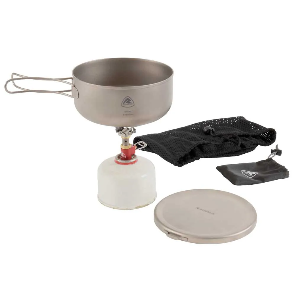 Robens Fire Midge Titanium Kjøkkensett, Brown, One Size