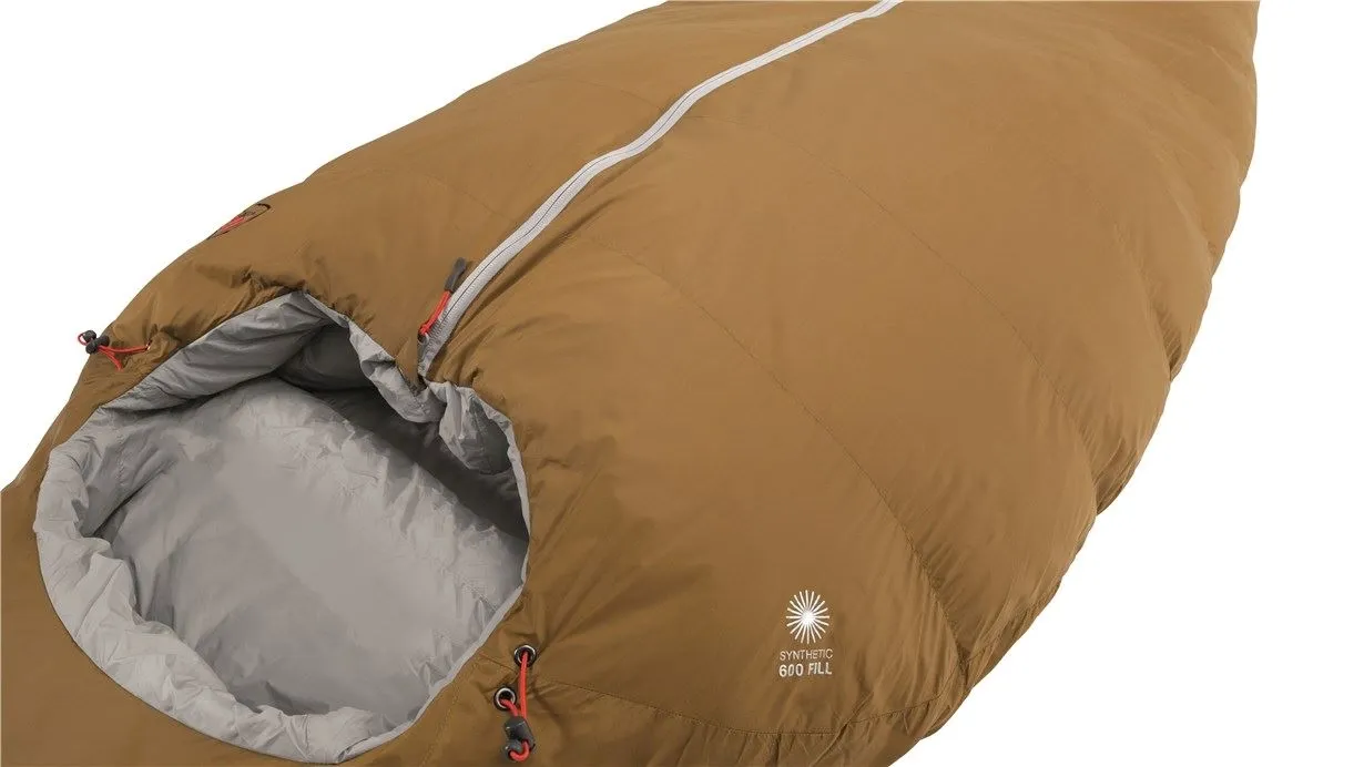 Robens Icefall Pro 600 Sovepose, Light brown, Left Zipper