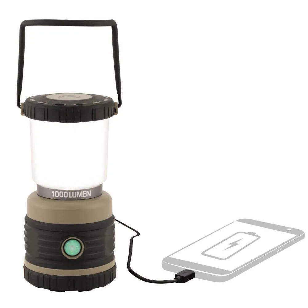 Robens Lighthouse Rechargeable Lampe, 1000 Lysstyrker