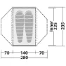 Robens Lodge 2 Telt, Green, 2 Steder