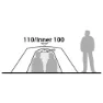 Robens Lodge 2 Telt, Green, 2 Steder