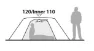 Robens Lodge 3 Telt, Green, 3 Steder