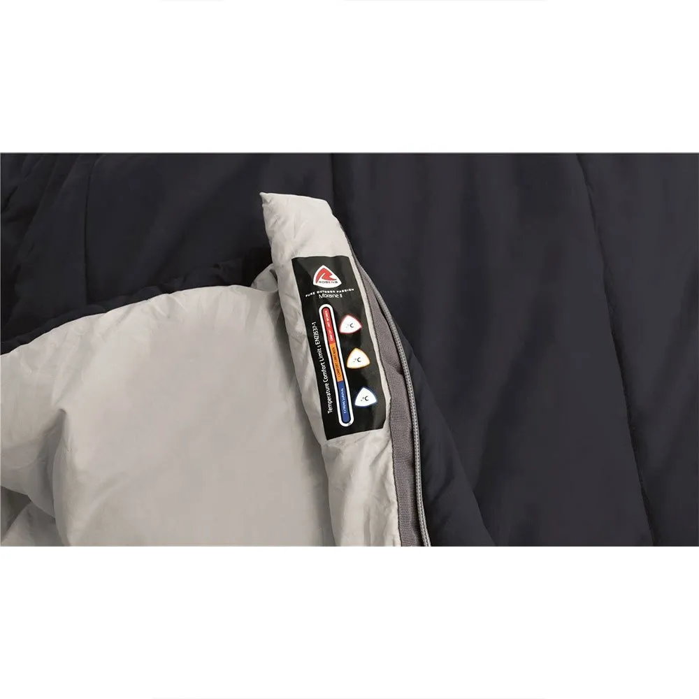 Robens Moraine Ii 5º Sovepose, Navy, Left Zipper