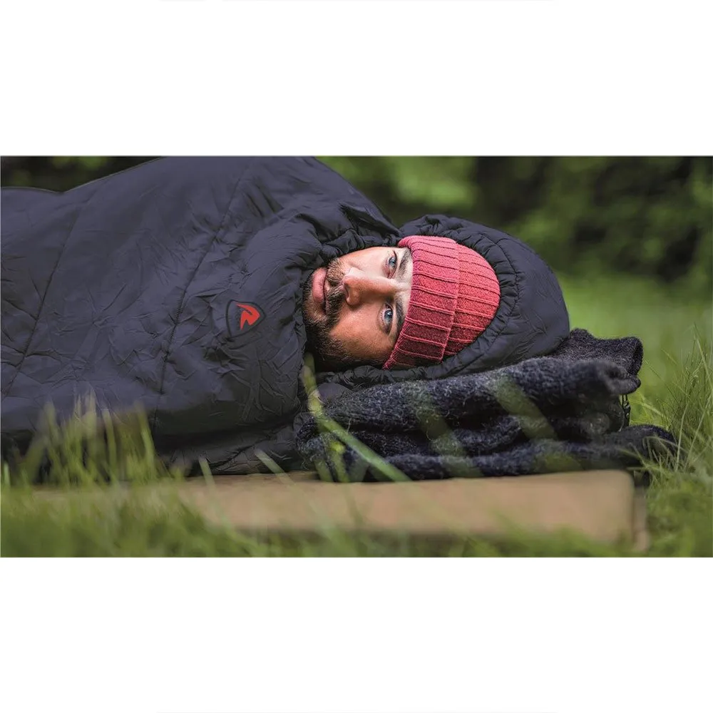 Robens Moraine Ii 5º Sovepose, Navy, Left Zipper