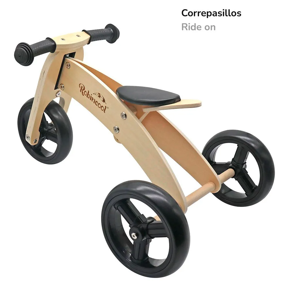 Robin Cool Fast Wheels Løpesykkel, Black, 3Y, Barnesykkel