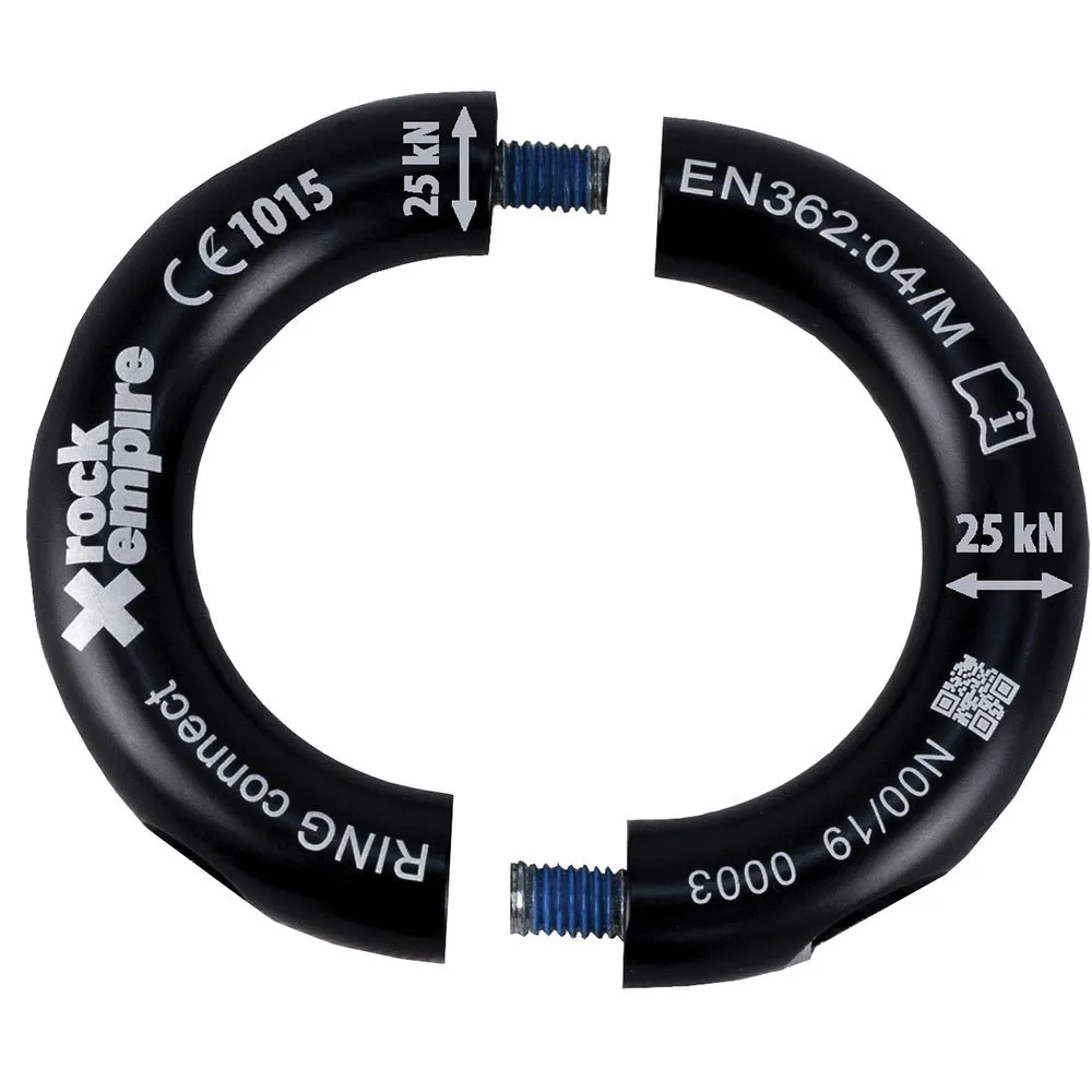 Rock Empire Koble Til Ring, Black / orange, One Size