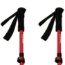 Rock Experience Alu Z Fly Spaserstokker, Bright white / chinese red, 115-135cm