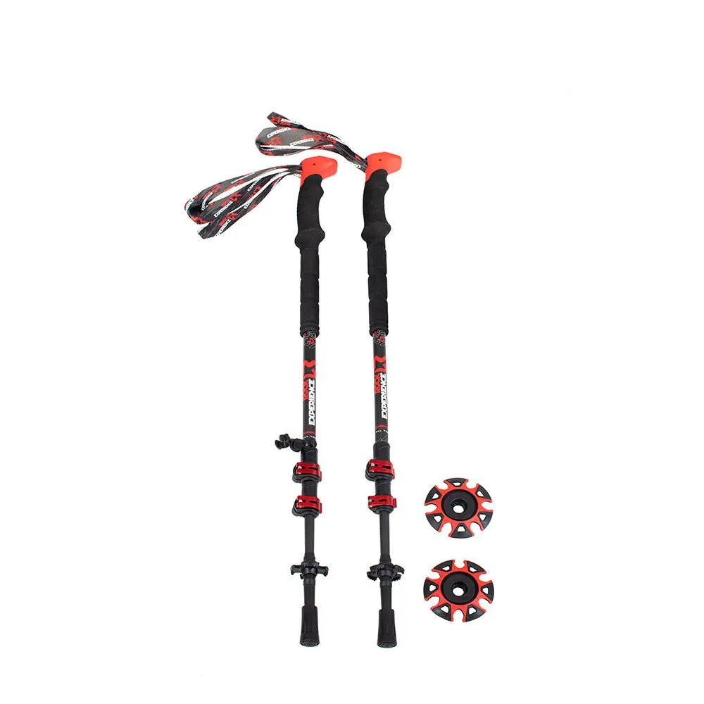 Rock Experience Carbon 2.0 Spaserstokker, Caviar, 62-135cm