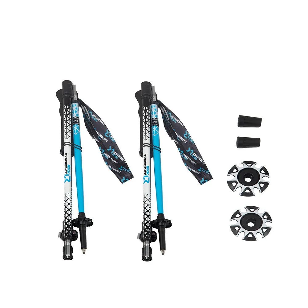 Rock Experience Dynamic Z Evo Alu Spaserstokker, Caviar / aquarius / bright white, 115-135cm Rock Experience Dynamic Z Evo Alu Spaserstokker, Caviar / aquarius / bright white, 115-135cm