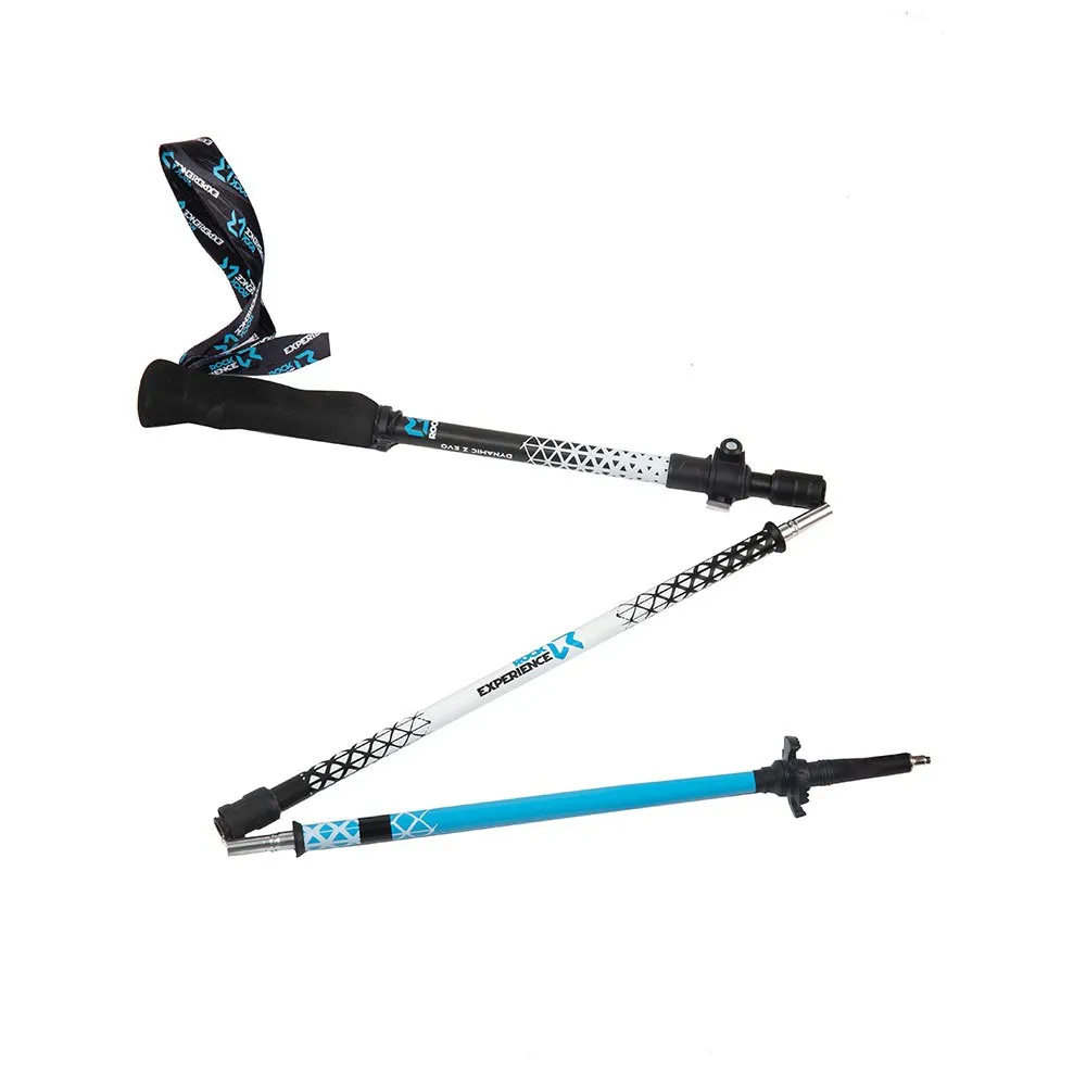 Rock Experience Dynamic Z Evo Alu Spaserstokker, Caviar / aquarius / bright white, 115-135cm Rock Experience Dynamic Z Evo Alu Spaserstokker, Caviar / aquarius / bright white, 115-135cm