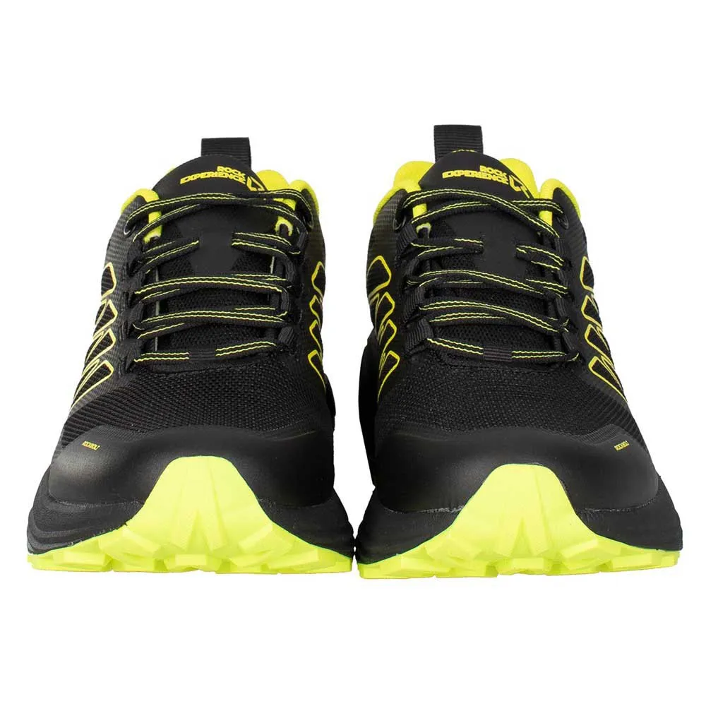 Rock Experience Rockbolt Trailsko, Ebony / safety yellow