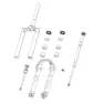 Rock Shox 29´´ 15 X 110 Mm Boost™ Flight Attendant 100-120 Mm Sid 35 Mm D1+ 2024+ Gaffel Senkes