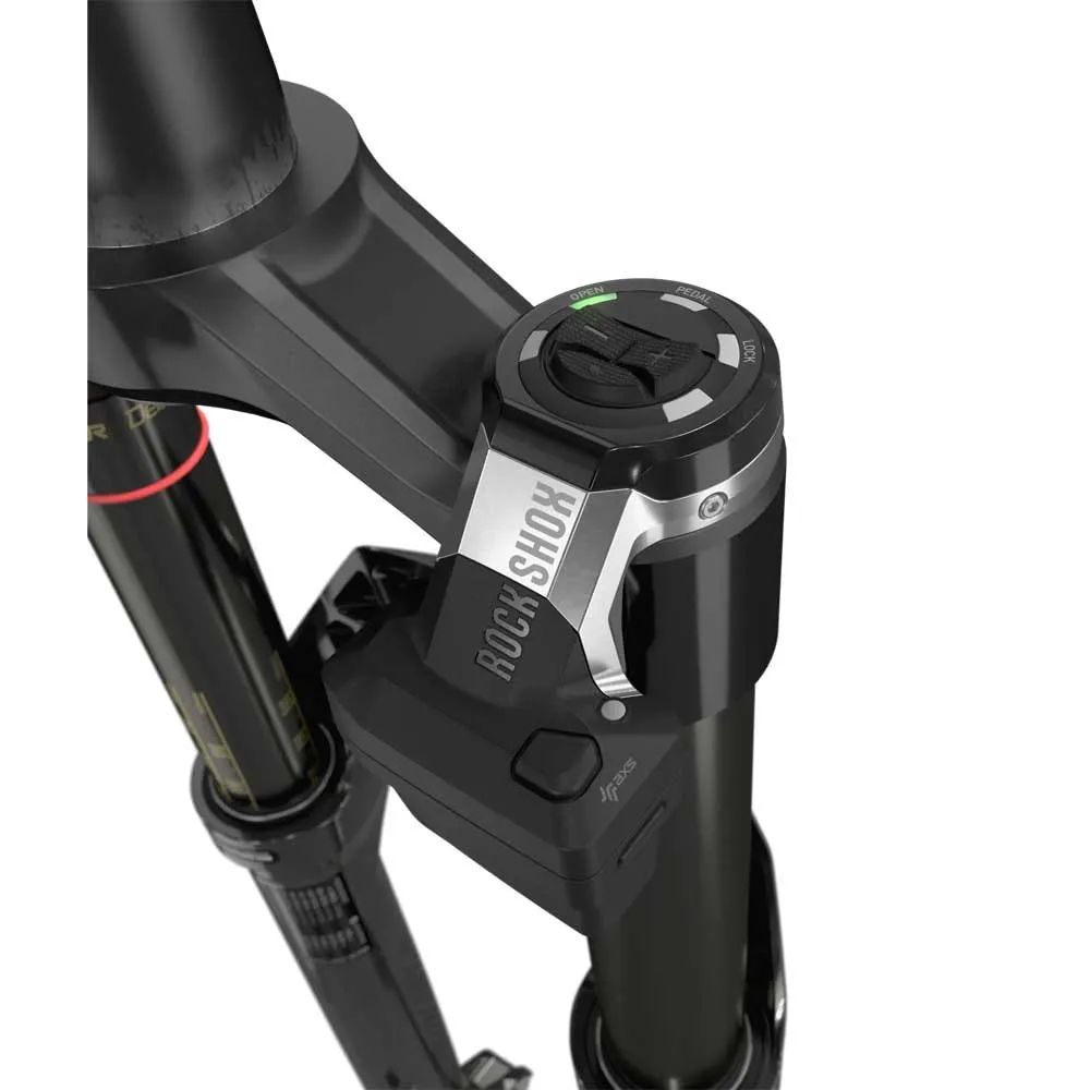 Rock Shox 29´´ 15x110 Mm Boost™ Lyrik Ultimate D1+/lyrik Flight Attendant 2023+ Gaffel Senkes, Gloss black, One Size