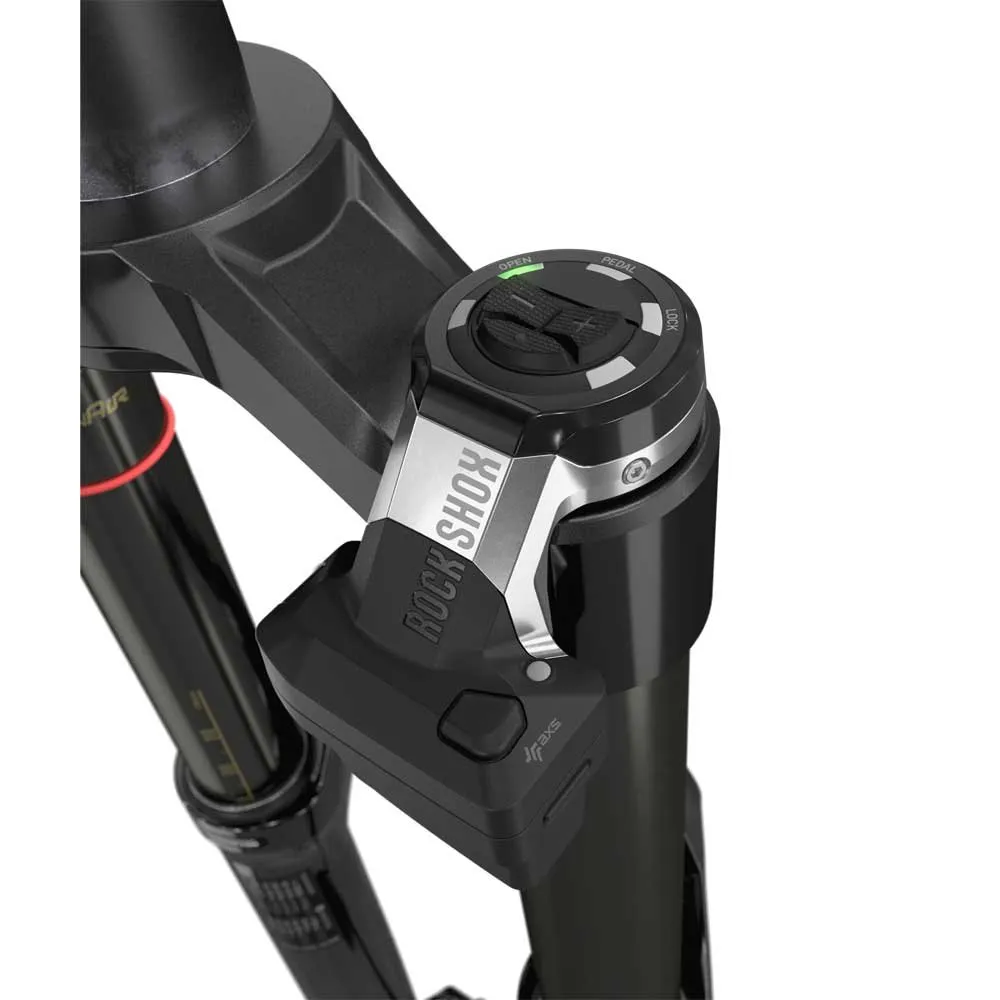 Rock Shox 29´´ 15x110 Mm Boost™ Zeb Ultimate A1+/zeb Flight Attendant A2+ 2023+ Gaffel Senkes, Gloss black, One Size