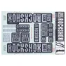 Rock Shox 35 Mm Dual Klistremerkesett, Multicolor, One Size