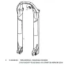Rock Shox B4 80-100 Mm 29´´ Boost Ultimate Gaffel Senkes, Black, One Size