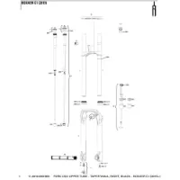 Rock Shox Boxxer C1 2019+ Høyre Gaffel Csu Overrør