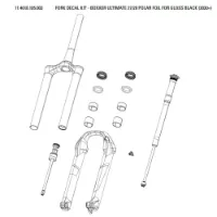 Rock Shox Boxxer Ultimate Klistremerkesett