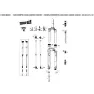 Rock Shox Charger2 Rl Knappsats, Blue, One Size