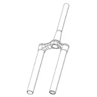 Rock Shox Csu 35g Tpr Boost 15x110 Mm 44 Offset Debon Air Gaffel For Krone/styrerør/overrør-samling